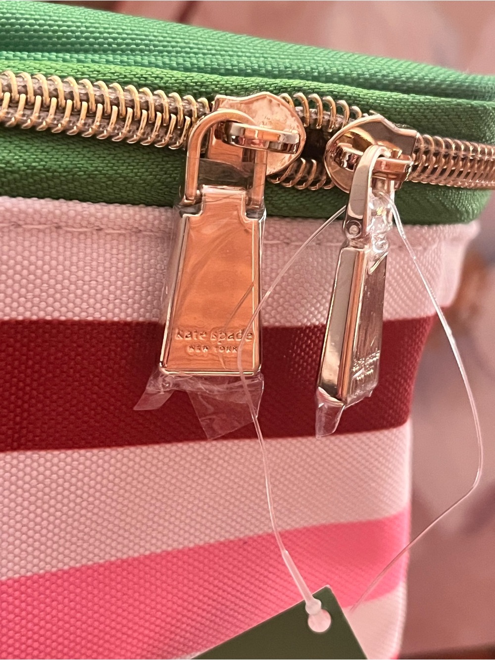 kate spade Multicolor Adventure Stripe Lunch Tote w/Insulated Interior (NWT) - Picture 5 of 12